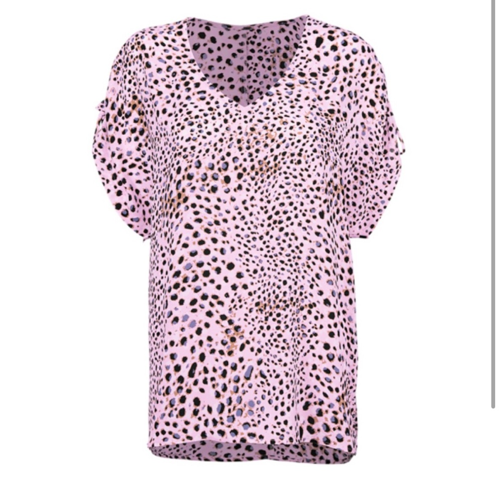 CAbi Seaside Top Pink Panther
